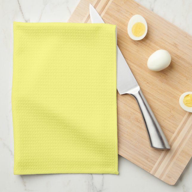 Linge De Cuisine Beurre jaune (Quart Plié)