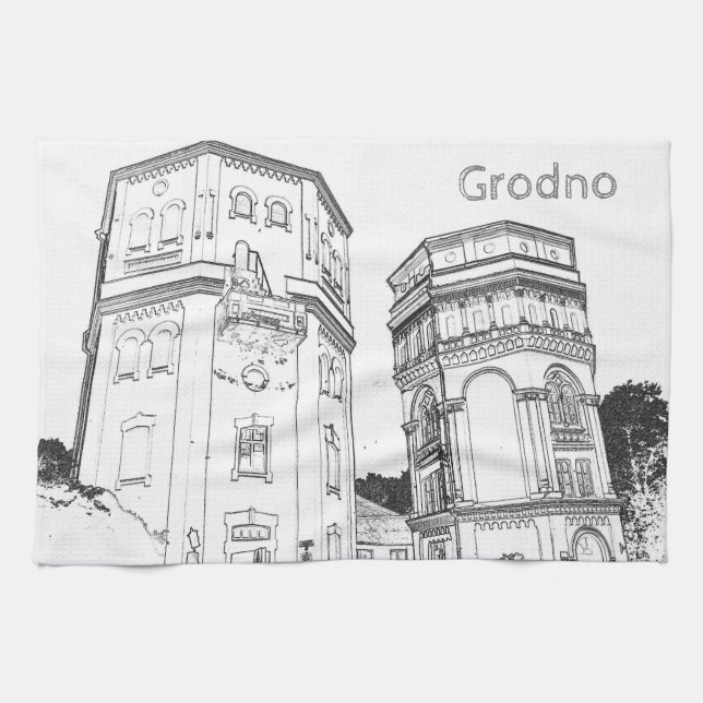 Linge De Cuisine Biélorussie Grodno Hrodna (Horizontal)
