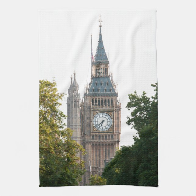 Linge De Cuisine Big Ben Londres Angleterre (Vertical)