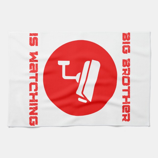 Linge De Cuisine Big Brother regarde 1984 ingsoc (Horizontal)