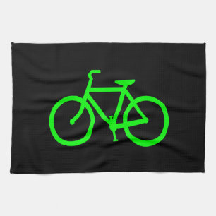 Linge De Cuisine Bike vert de Lime