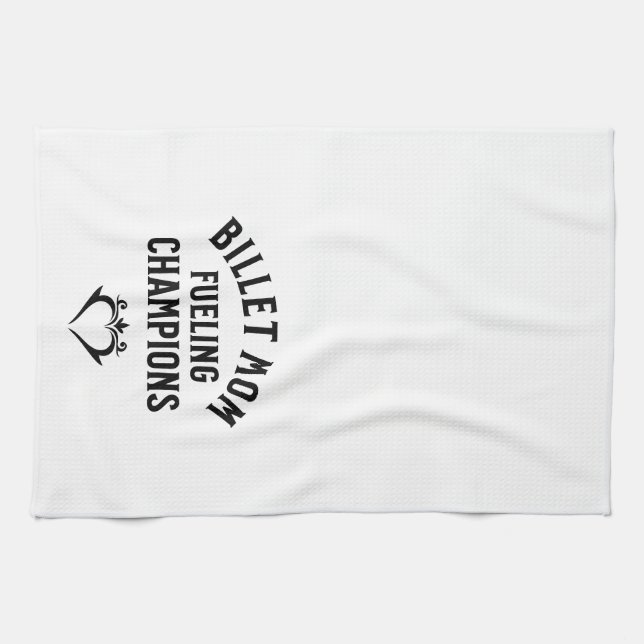 Linge De Cuisine Billet Maman Fueling Champions Plain Text Tea (Horizontal)