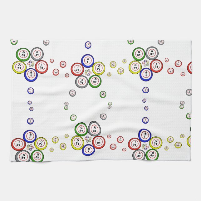 Linge De Cuisine Bingo Balls (Horizontal)