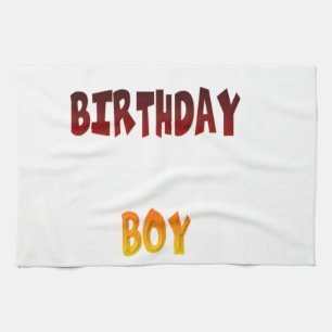 Linge De Cuisine Birthday Boy