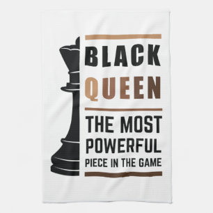 Linge De Cuisine Black Queen La Pièce La Plus Puissante Dans Le Jeu