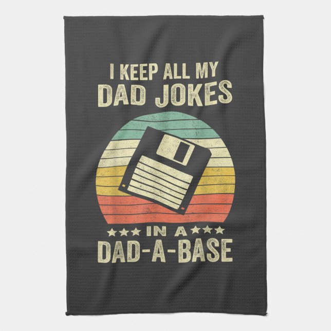 Linge De Cuisine Blagues drôles de papa pour hommes dans dad-a-Base (Vertical)