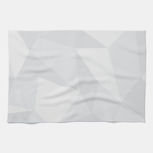 Linge De Cuisine Blanc, simple, moderne, urbain, cool, motif tendan (Horizontal)
