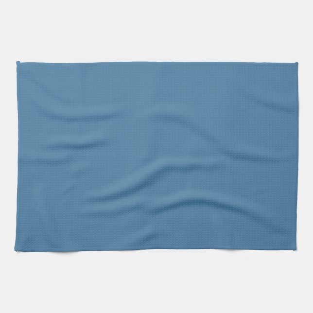 Linge De Cuisine Bleu grec (Horizontal)