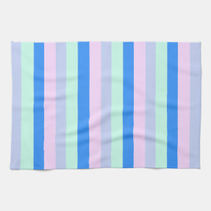 Linge De Cuisine Bleu, Lavande, Rose et Monnaie Pastel Grandes vert