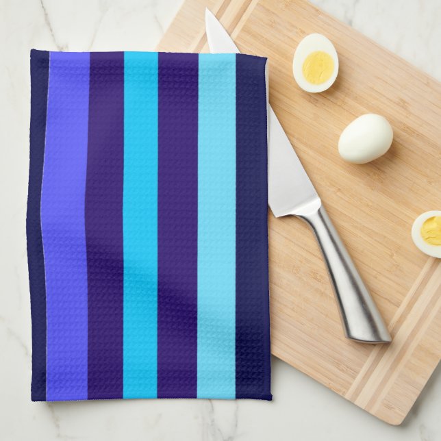 Linge De Cuisine Bleu multiton (Quart Plié)