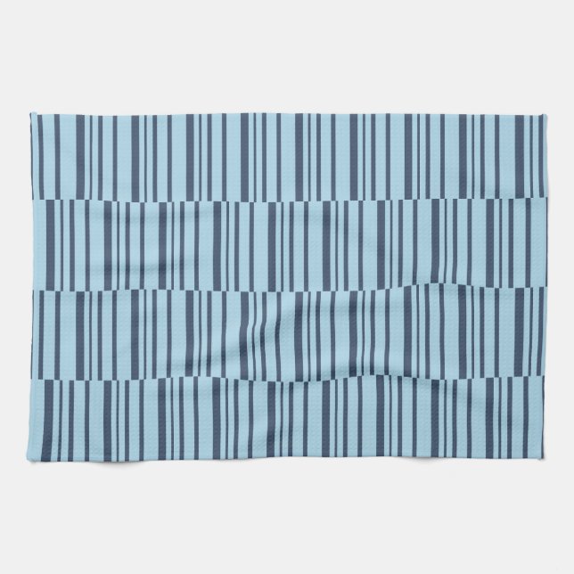 Linge De Cuisine Bleu Terre tendance (Horizontal)
