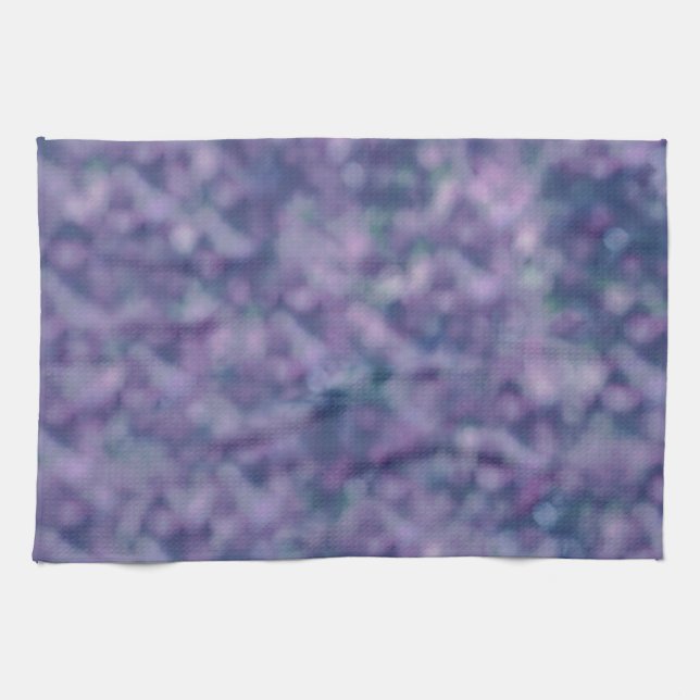 Linge De Cuisine Bleu violet rose tendance Cool chic (Horizontal)