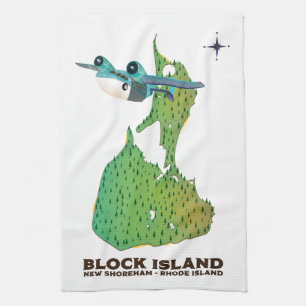 Linge De Cuisine Block Island New Shoreham, Rhode Island