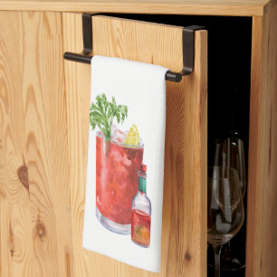 Linge De Cuisine Bloody Mary et Hot Sauce