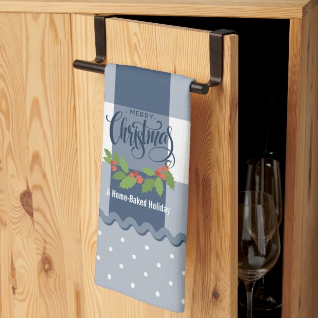 Linge De Cuisine Blue Buffalo Contrôle les Feuilles et Baies de Hou (Pliage en tiers)