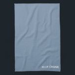 Linge De Cuisine Blue Crane bleu color<br><div class="desc">Blue Crane bleu color</div>