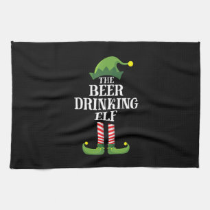 Linge De Cuisine Boire de la bière Noël Anniversaire
