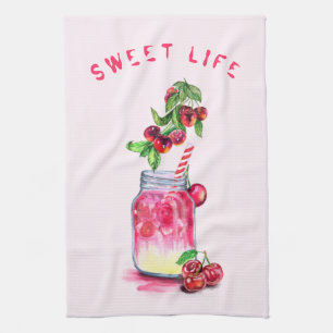 Linge De Cuisine Boisson Cool de jus de fruits frais sucrés - Fêt