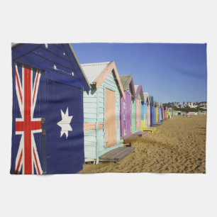Linge De Cuisine Boîtes de Bain, Plage de Middle Brighton, Port