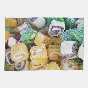 Linge De Cuisine Bonbons Dessert Peace Love Party Destinée