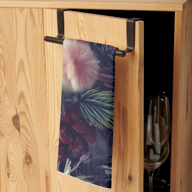 Linge De Cuisine Bonhomme de neige Noël  (Pliage en tiers)