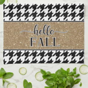 Linge De Cuisine Bonjour automne