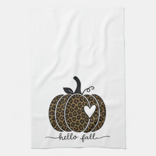 Linge De Cuisine Bonjour Automne Feuilles De L'Automne Cosy Automne