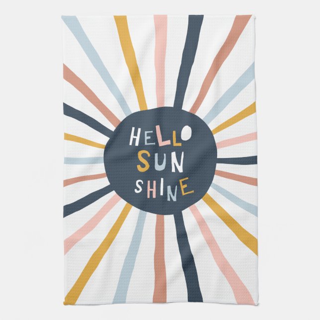 Linge De Cuisine Bonjour Sunshine (Vertical)