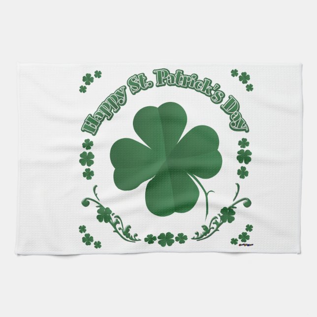 Linge De Cuisine Bonne Saint Patrick's Day (Horizontal)