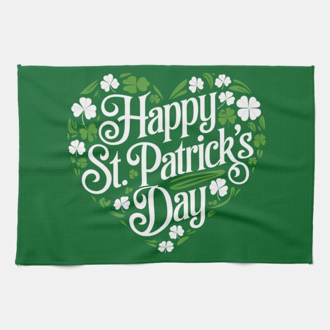 Linge De Cuisine Bonne Saint Patrick's Day (Horizontal)