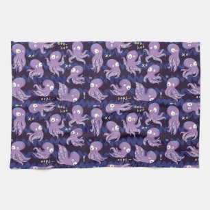 Linge De Cuisine Boo Octopus mignon Violet Enfants Vêtements & Déco