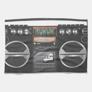 Linge De Cuisine Boombox de masques de ghetto