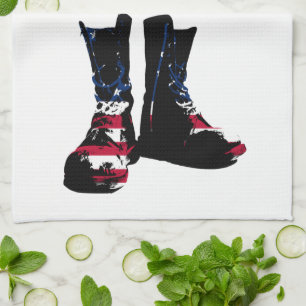 Linge De Cuisine Boots de combat américains