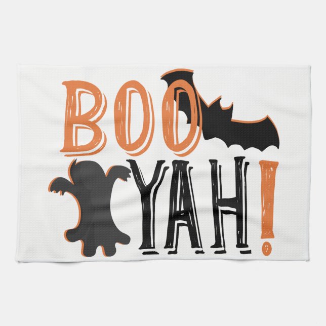 Linge De Cuisine booyah mignon Halloween (Horizontal)