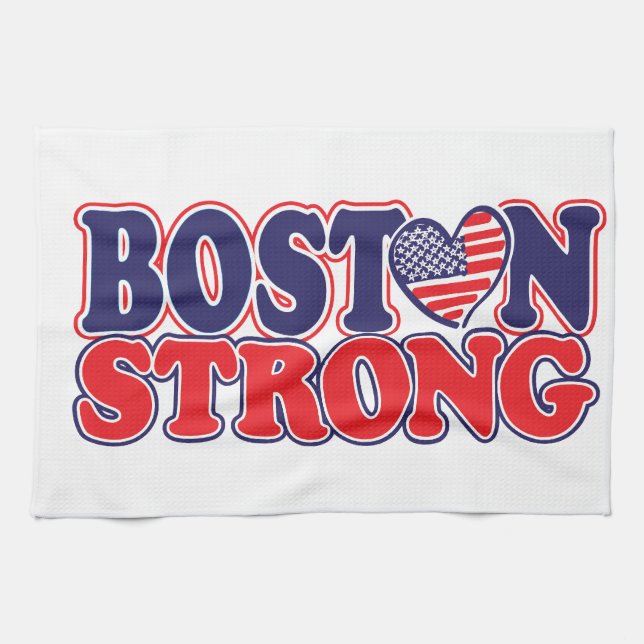 Linge De Cuisine Boston Strong (Horizontal)