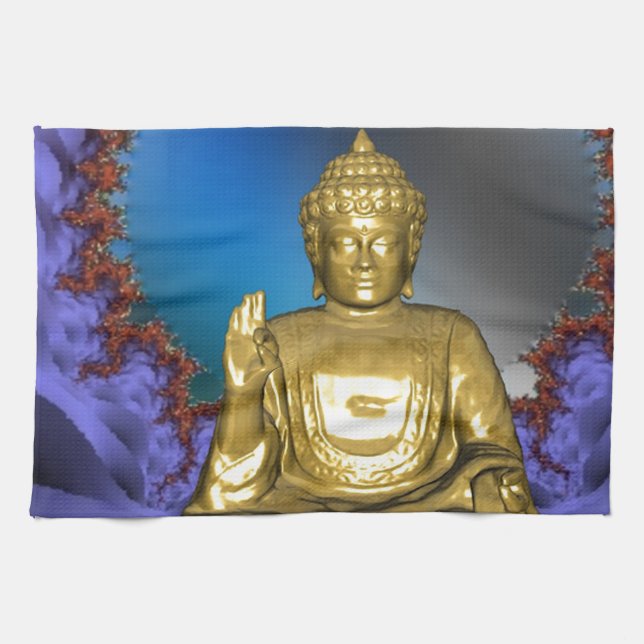 Linge De Cuisine Bouddha (Horizontal)
