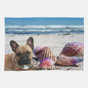 Linge De Cuisine Bouledogue français été French Bulldog