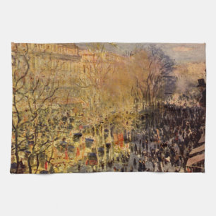 Linge De Cuisine Boulevard des Capucines par Claude Monet, Art nouv
