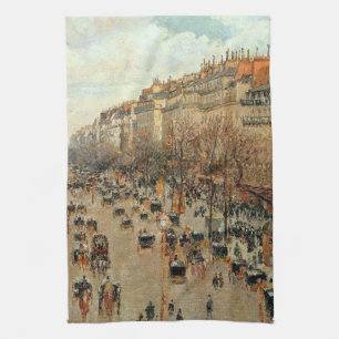 Linge De Cuisine Boulevard Montmartre-Eremitage Camille Pissarro