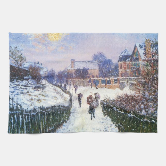 Linge De Cuisine Boulevard Saint-Denis, Argenteuil de Claude Monet (Horizontal)