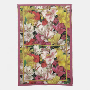 Linge De Cuisine Bouquet floral coloré américain MoJo Cuisine Towe