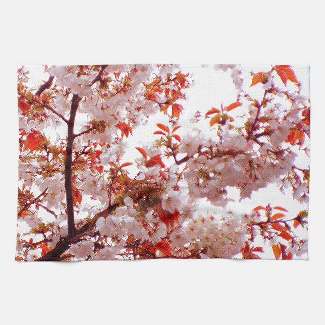 LINGE DE CUISINE BOUQUET MAGNIFIQUE DES FLEURS (Horizontal)