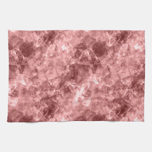 Linge De Cuisine Bourgogne Crumpled Texture (Horizontal)