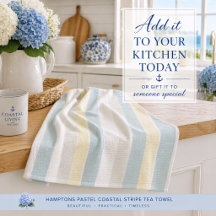 Boutique de rayures côtières pastel des Hamptons