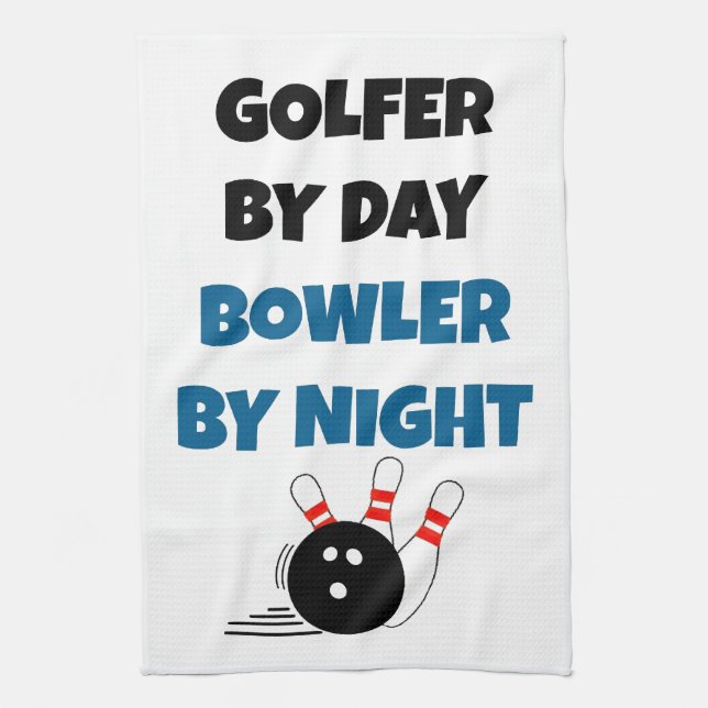 Linge De Cuisine Bowler Golfer (Vertical)