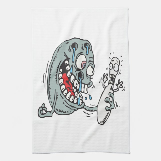 Linge De Cuisine Bowling psychopathe (Vertical)