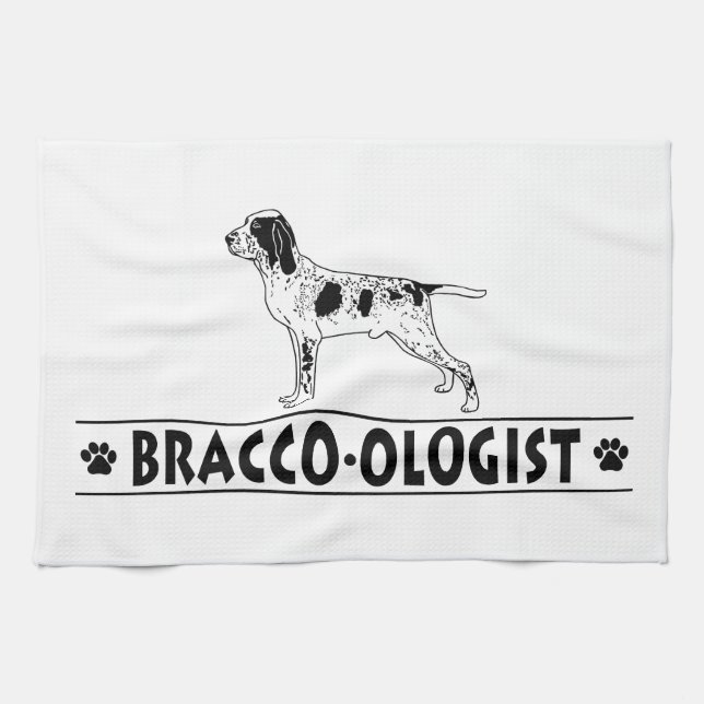 Linge De Cuisine Bracco Italiano (Horizontal)