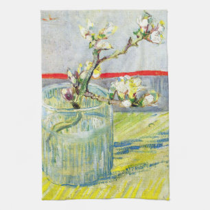 Linge De Cuisine Branche d'amandier en fleurs par Vincent van Gogh
