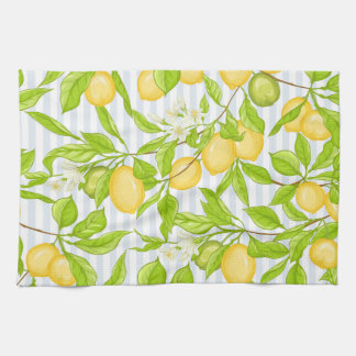 Linge De Cuisine Branche de citronnier : Motif sans fil