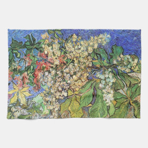 Linge De Cuisine Branches de marronnier en fleurs par Vincent van G